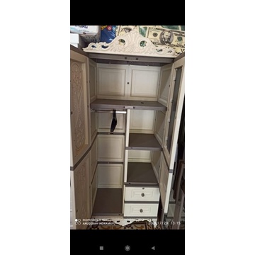 Lemari plastik Olymplast 2 pintu Classic