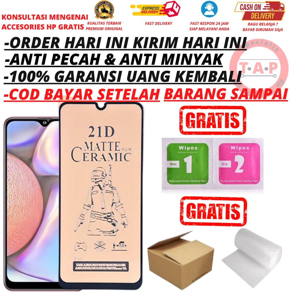 Tg Tempered Glass Ceramic Anti Gores Game Gaming Anti Minyak Anti Pecah SAMSUNG M01 M01 CORE M62 M02 M02S M10 M10S M03 M03S TANAYA ACC