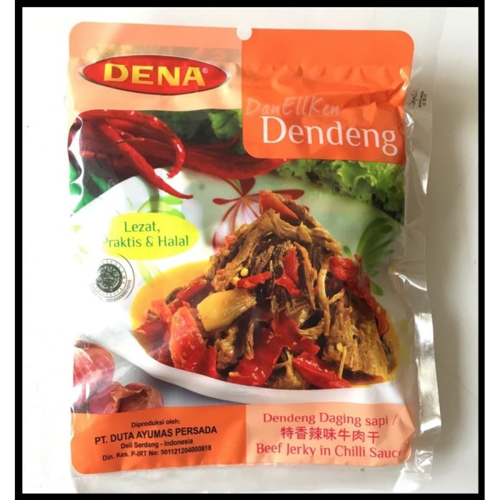 

✿ BISA COD✿ Makanan Instant Dendeng Balado Dena Halal Isi 5 Pics
