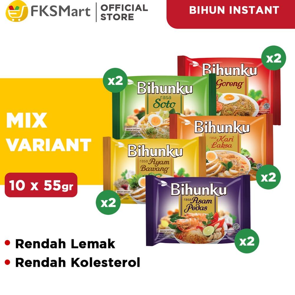 

[KODE PRODUK ZJZLG8362] Bihunku Mix Variant Paket Isi 10