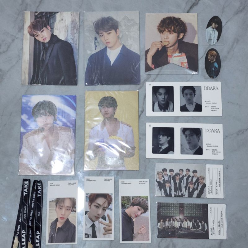 [Official] Golden Child Postcard Reboot Deluxe, AR Kcontact, Special Card Ddara, Phone Strap Take A 