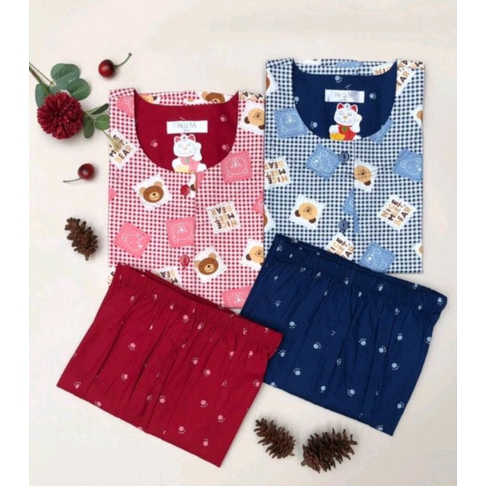 Piyama dewasa Niqta Meet the Bear