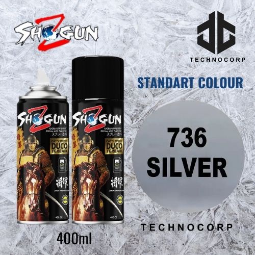 

Cat Semprot SHOGUN Z 736 SILVER / SPESIAL SILVER VELG BODY 400cc