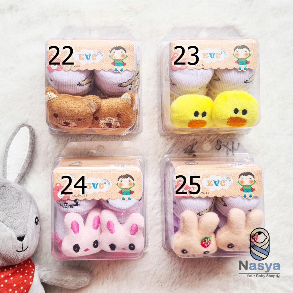 [C-006] Kaos Kaki Karakter/Kaos kaki Bayi (0-3m) lembut