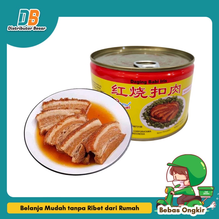 

Widyatmogrosir - Gulong Stewed Pork Slice / Daging Babi Iris Kaleng 383 Gram