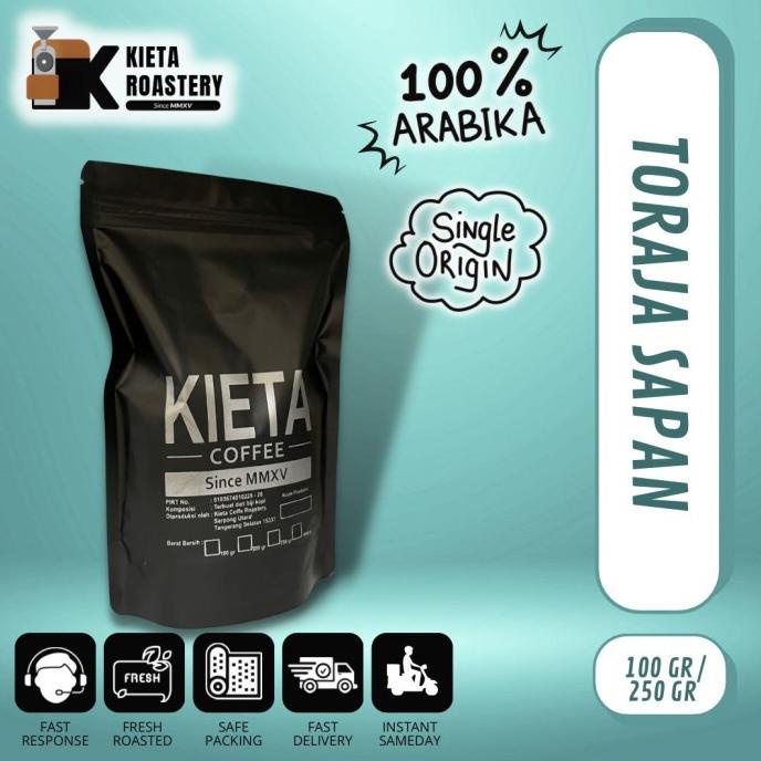 

[BISA COD] Biji Kopi Arabika Toraja 250gr