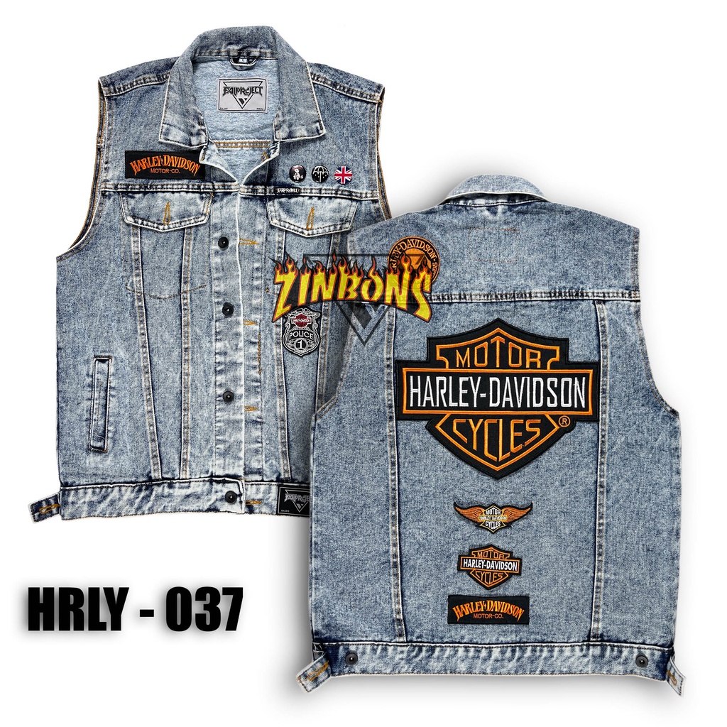 Rompi Motor Rompi Patch Jaket Jeans Rompi Motor Rompi Best Quality Dan Terlaris