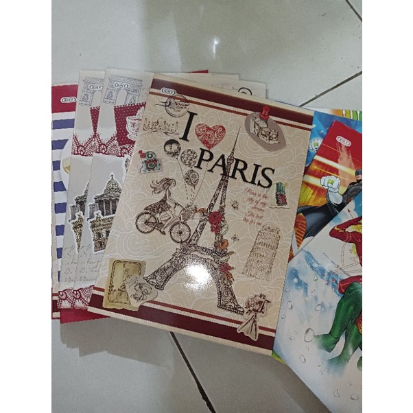 

Ecer Buku Tulis Panjang Kiki sale isi 42