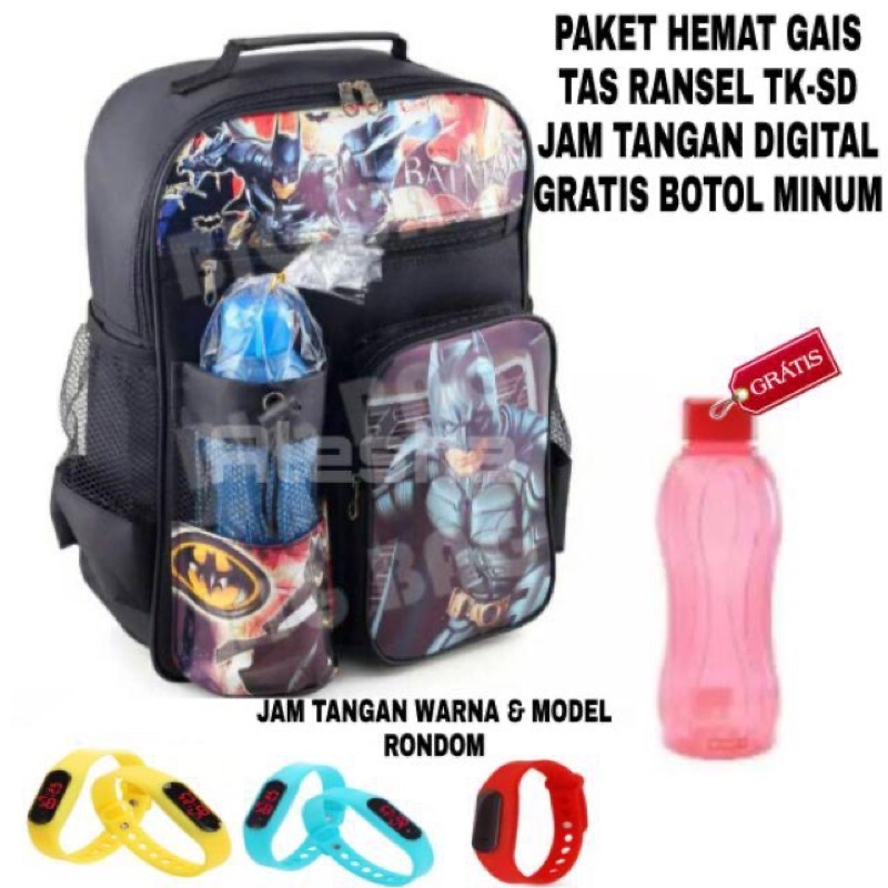 tas rangsel anak tk dan sd tas anak batman
