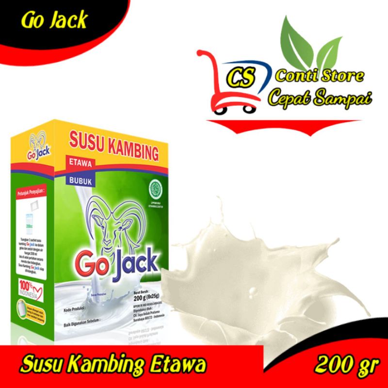 

Susu Kambing Etawa Bubuk Rendah Lemak Tinggi Kalsium dan Protein Go Jack