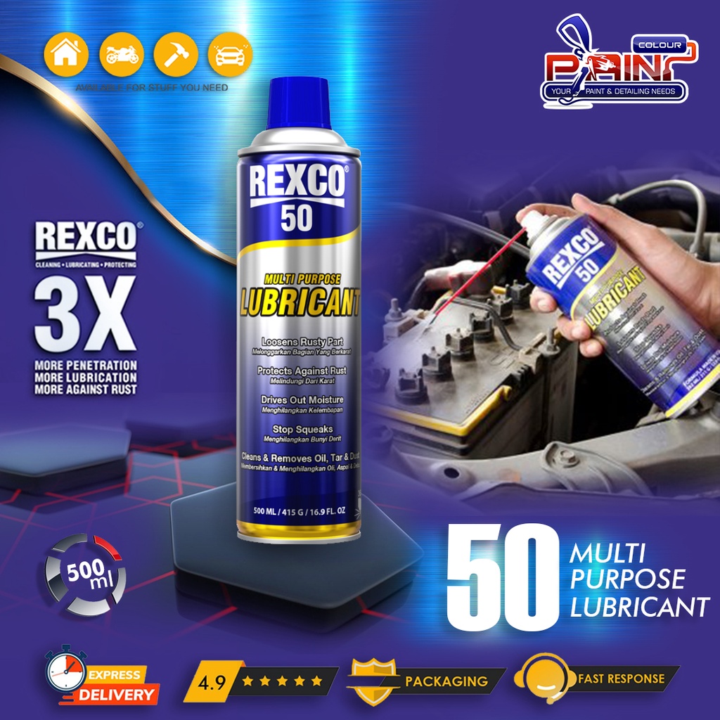 REXCO 50 Pelumas Serba Guna Multi Purpose Lubricant 500ml