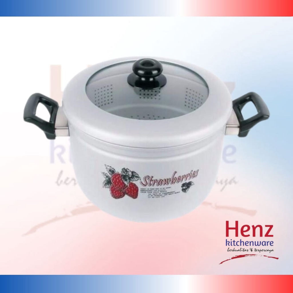 MASPION PANCI DANDANG PANCAGUNA 22 CM TUTUP KACA