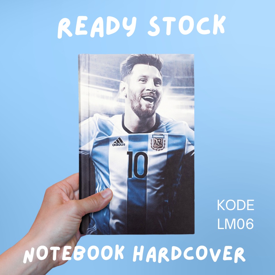 

BUKU NOTEBOOK LIONEL MESSI/ BUKU SEKOLAH/ BUKU CATATAN/ BUKU LIONEL MESSI KODE LM 06