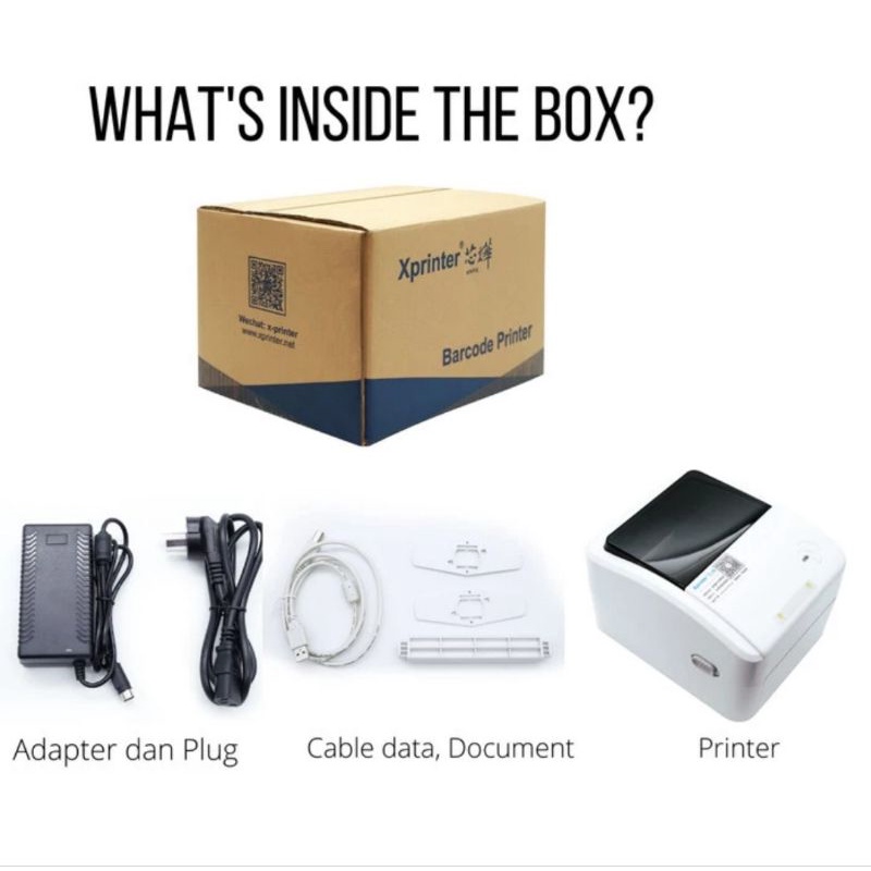 Printer Thermal Label Xprinter XP 420B Bluetooth Printer Barcode Printer Label Online