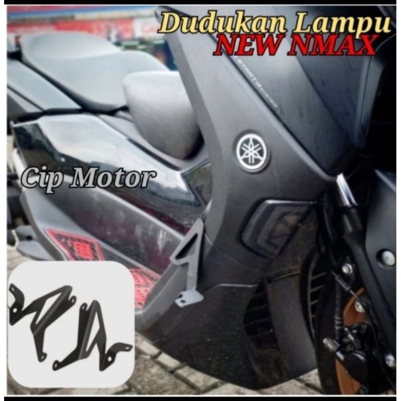 breket dudukan lampu tembak Yamaha NEW NMAX 2022 2021 2020