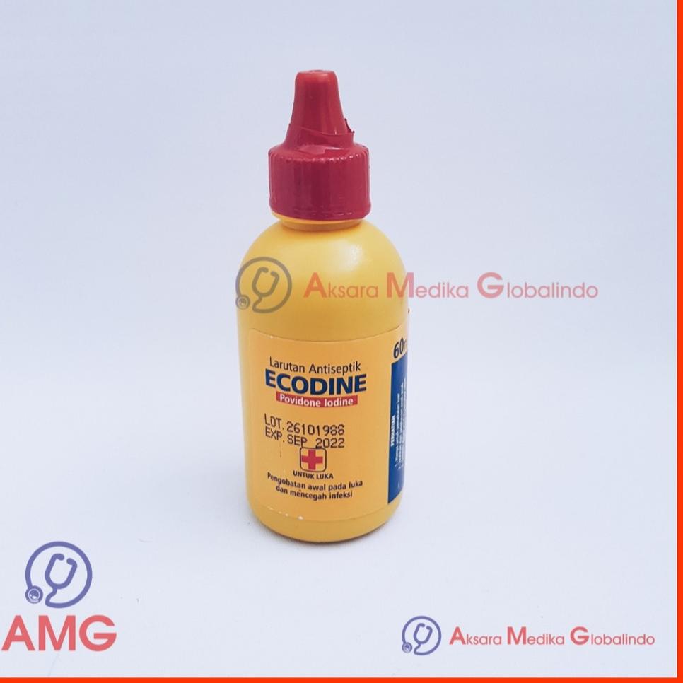 ヶ ECODINE POVIDONE LODINE 60ML #AMG べ