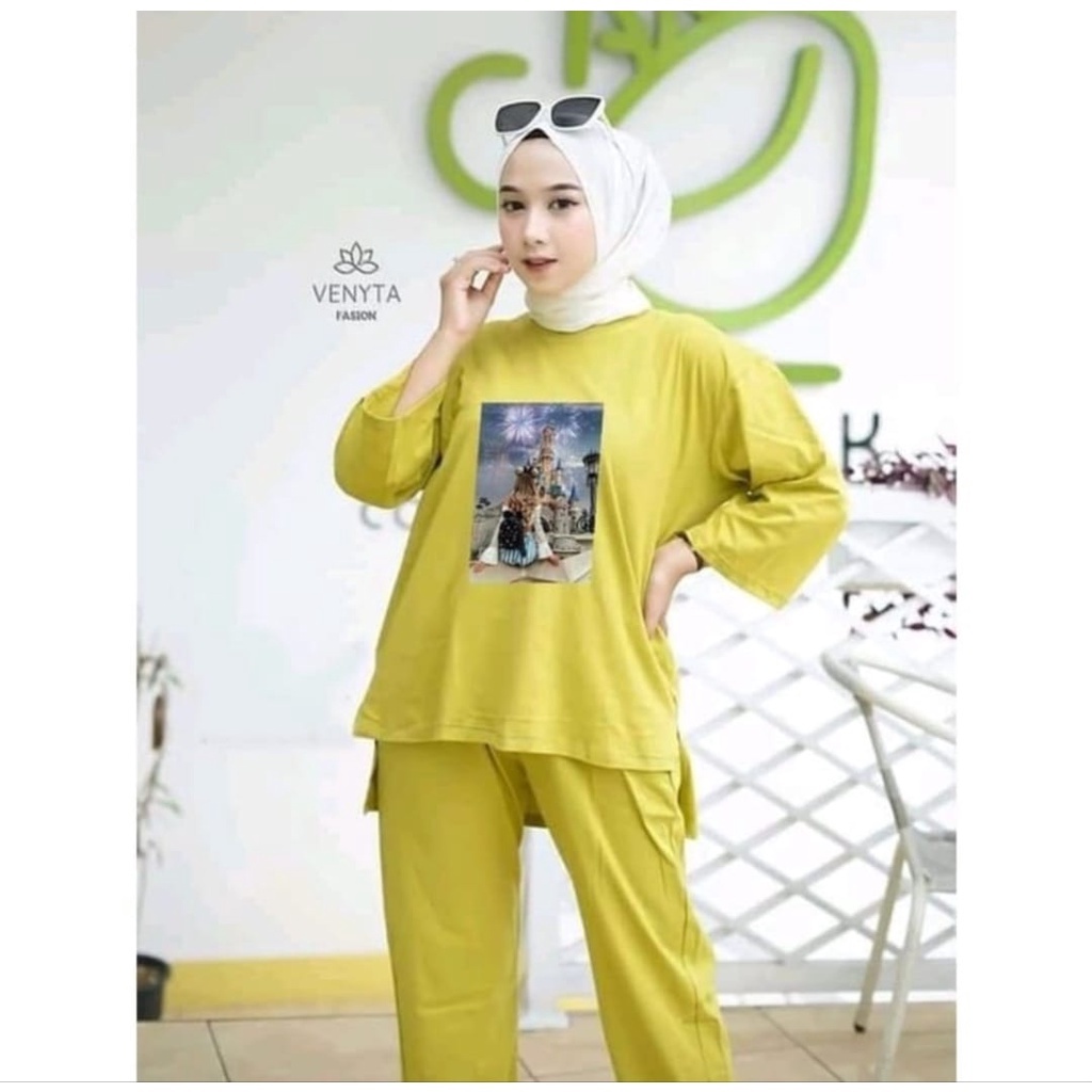 setelan babyterry import | setelan kaos wanita | setelan sablon | setelan wanita