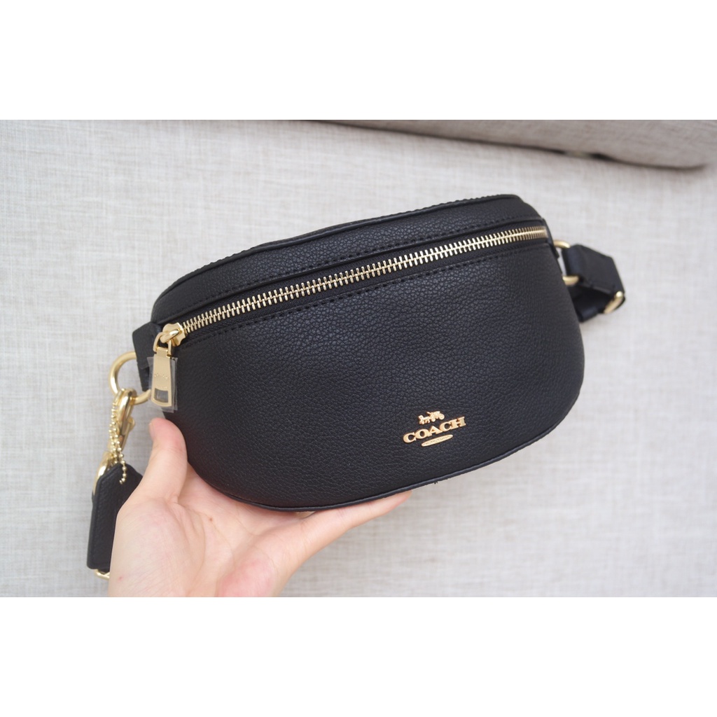 {Instant/Same Day] 39939 coach Women's Fanny pack Cross body bag Breast bag pockets   yaobao