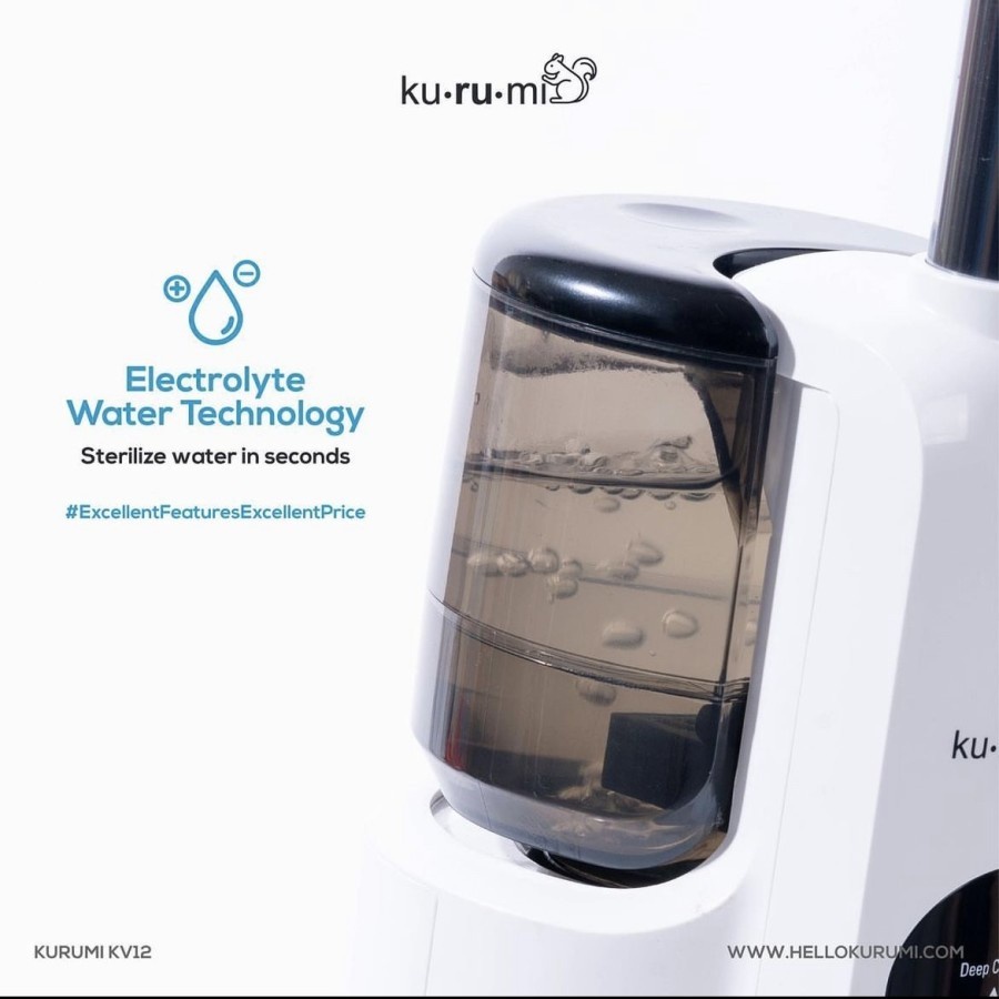 Kurumi Kv 12 Wet &amp; Dry Cordless Stick Vacuum Cleaner / Kurumi Kv-12