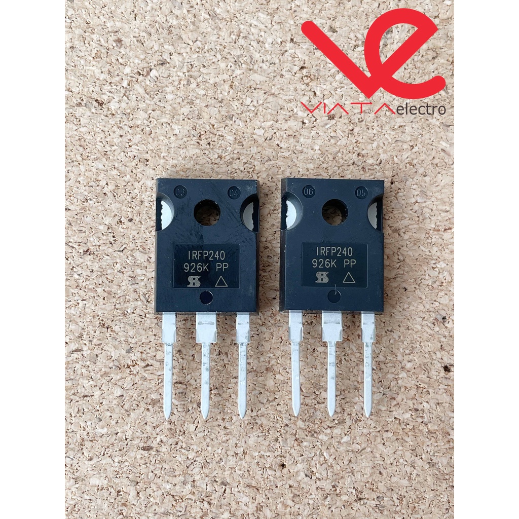 MOSFET IRFP240 (1BH) ASLI ORIGINAL IRFP240N ORI POWER MOSFET N CHANNEL  IRFP 240