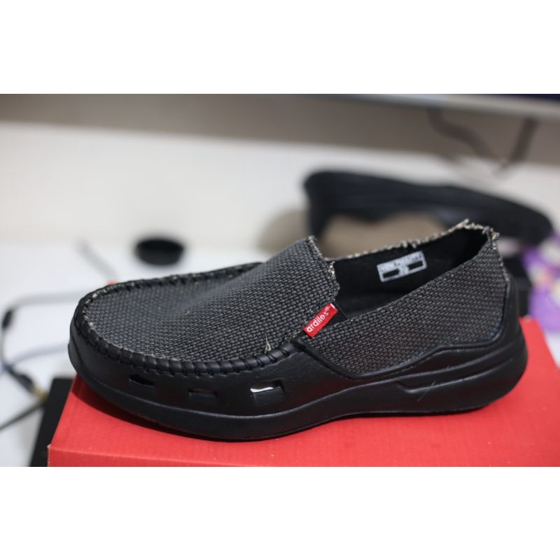 Sepatu slip on pria ardiles original terbaru sepatu slip on pria rajut