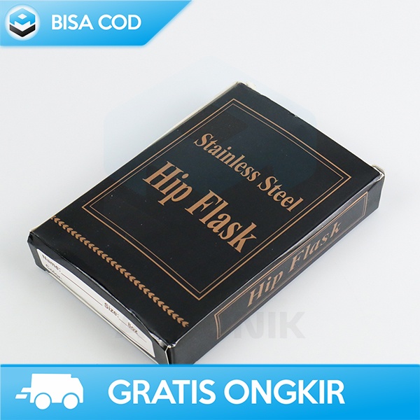 BOTOL WINE BIR 8 OZ TEMPAT MINUM UNIK ONETWOCUPS 236ML HIP FLASK MS351
