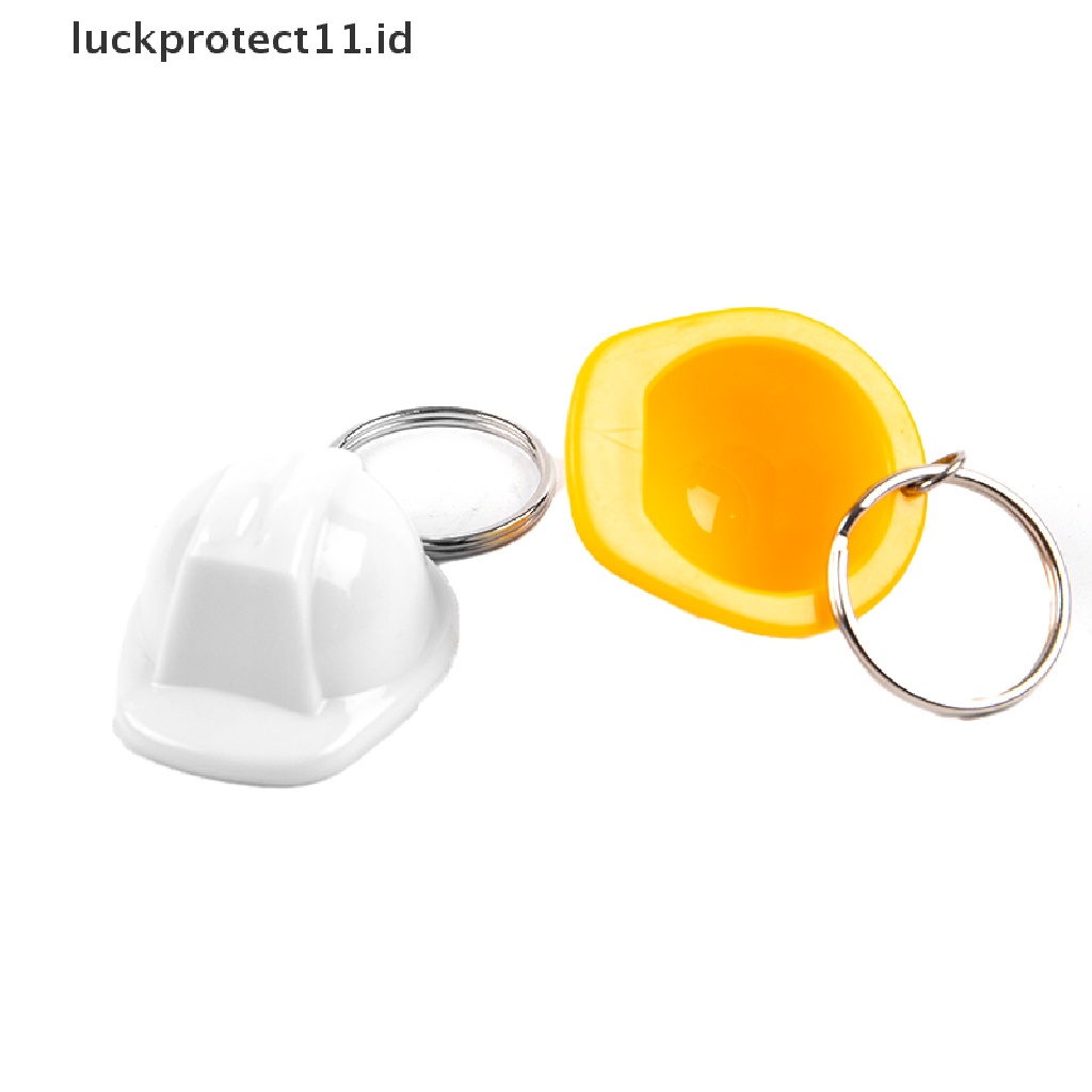 /Fashion Hot// Fashion// Helm Topi Keras Gantungan Kunci Liburan Kreatif Helm Safety Keying Perhiasan Hadiah.