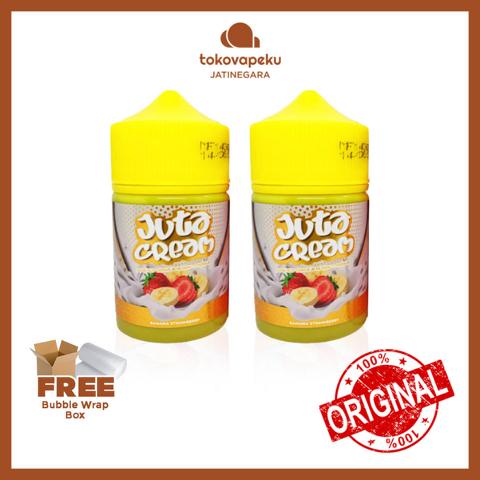 JUTA CREAM BANANA STRAWBERRY JUTA CREAM 60ML ORI by RSR BREW