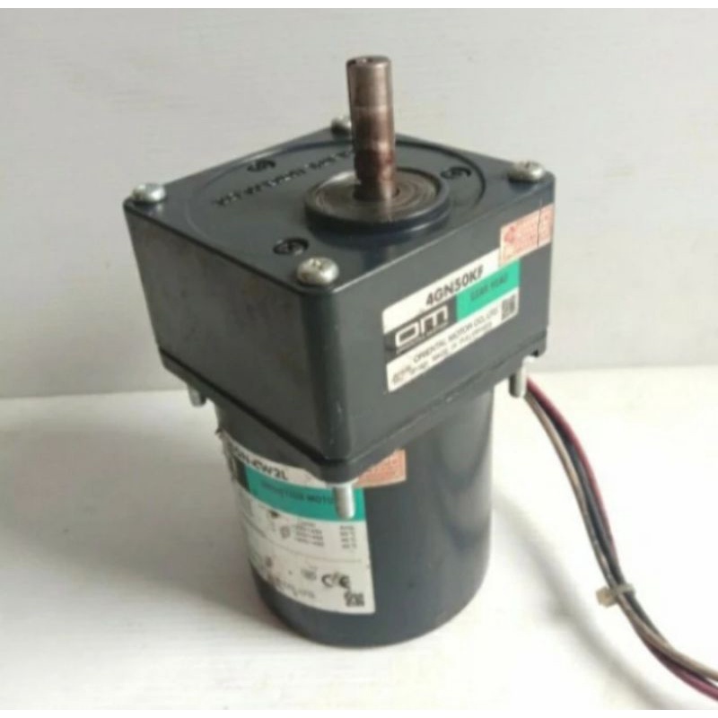 MOTOR AC GEARBOK ORIENTAL MOTOR 200~220V RATIO 1 : 50 25W