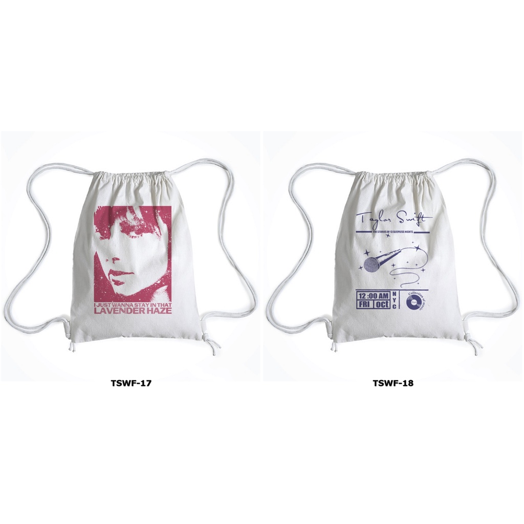 Tas Serut / Ransel Drawstring Bag / Gymsack Bag -  TAYLOR SWIFT 1