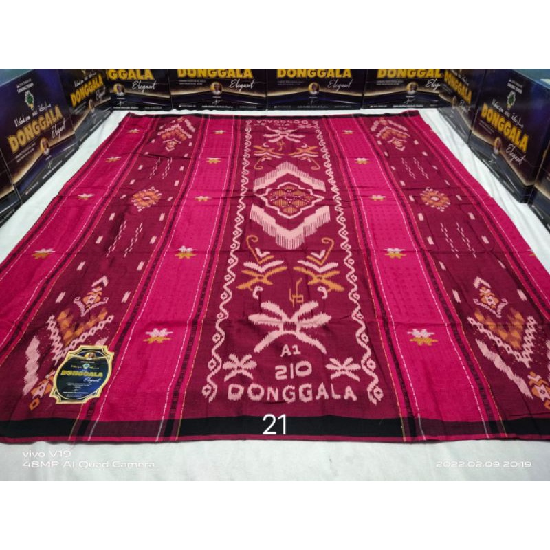 (ORIGINAL) SARUNG DONGGALA SONGKET 210/ DONGGALA SKT