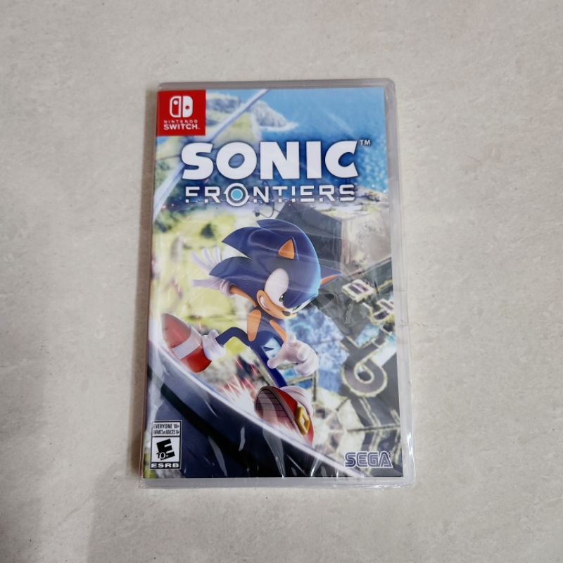 Sonic Frontiers Frontier Nintendo Switch Force Kaset