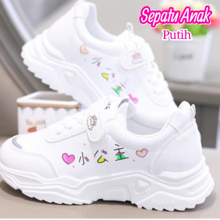 SEPATU ANAK/SEPATU SEKOLAH/SNEAKERS ANAK/SNEAKERS TERLARIS/ANAK KOREA