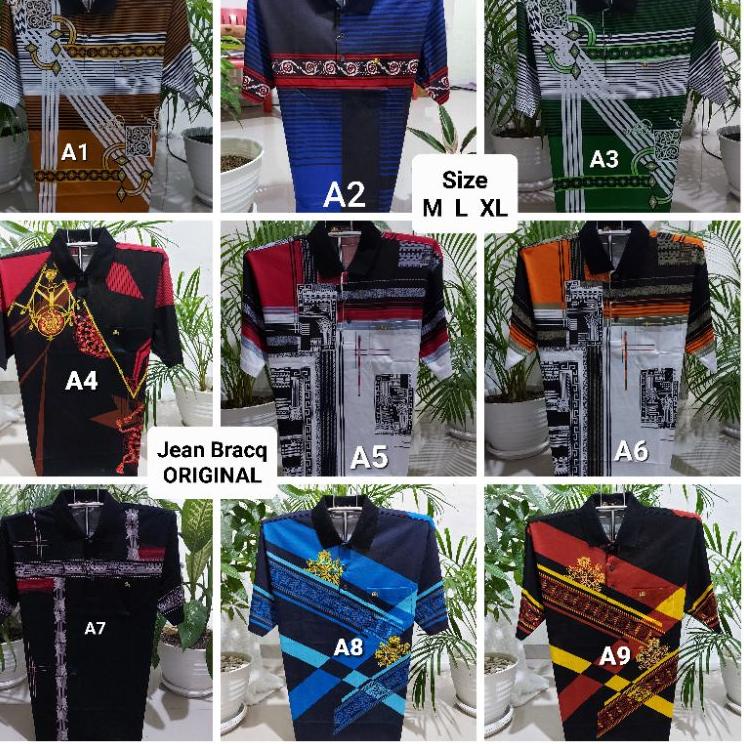 Langsung Atc KAOS KOREA IMPORT PREMIUM M L XL - KAOS BAPAK MEREK JEANS BROCQ JEAN BRACQ ORIGINAL BER