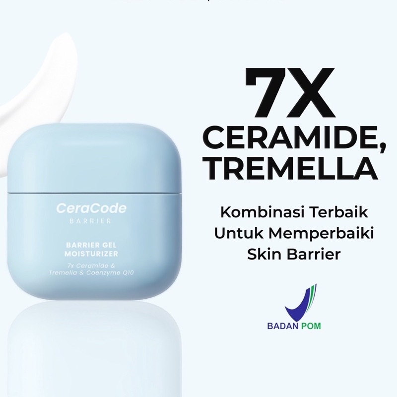 Ceracode Gel Moisturizer Skin Barrier - Ceracode moisturizer Original