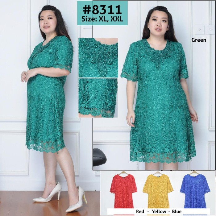 DRESS BROKAT IMPORT GRADE A JUMBO SIZE 4L &5L
