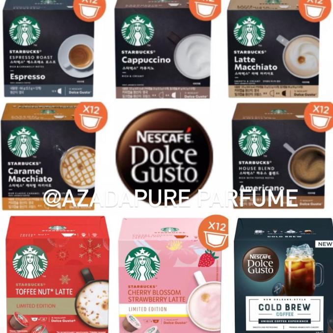 

[BISA COD] Nescafe Dolce Gusto NDG Starbucks Coffee Capsule - Import