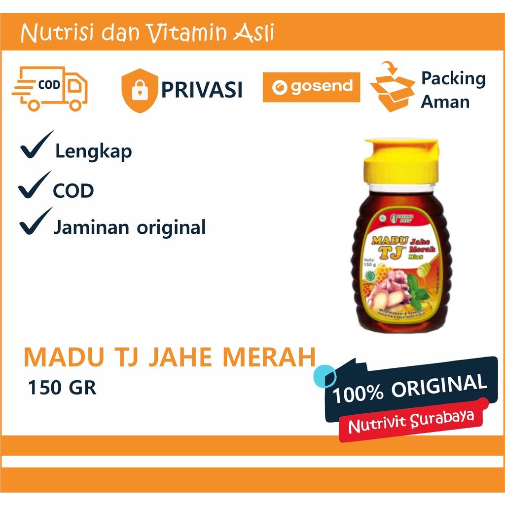 Madu TJ Jahe Merah Mint