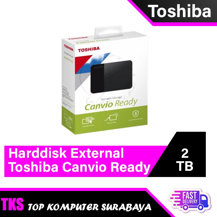 Toshiba Canvio 2TB Harddisk External