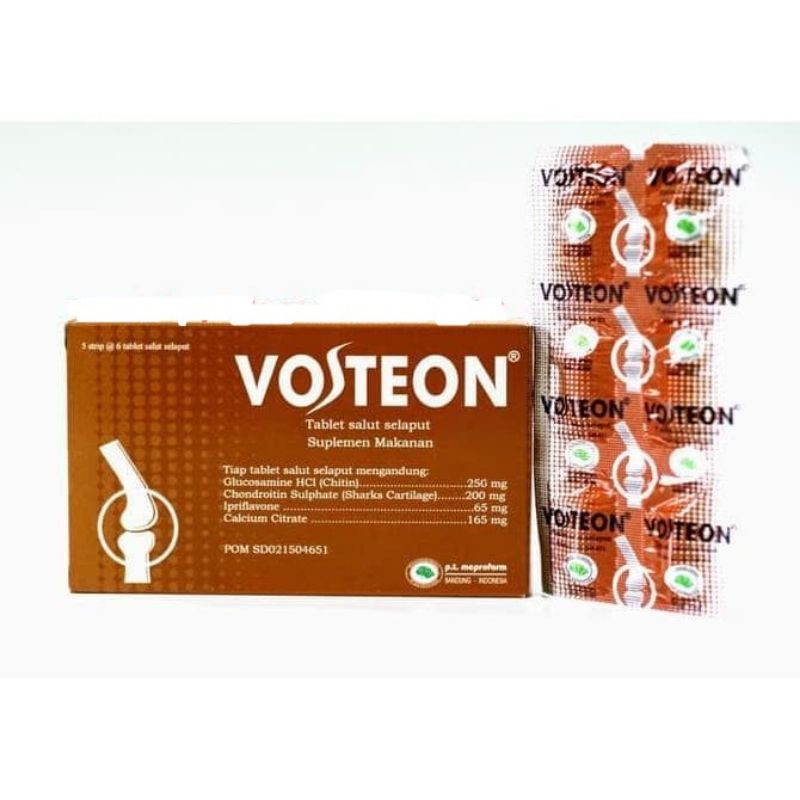 Vosteon Tablet Suplemen Sendi Dan Tulang Isi 30 Vosteon Khasiat Seperti Osteokom