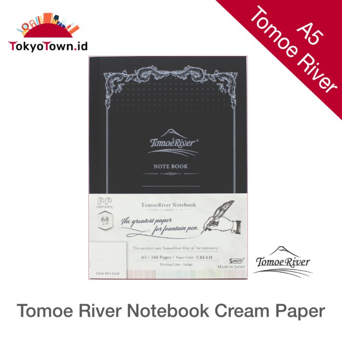 

Pad Tomoe River Notebook A5 Cream Paper # Journal Bujo