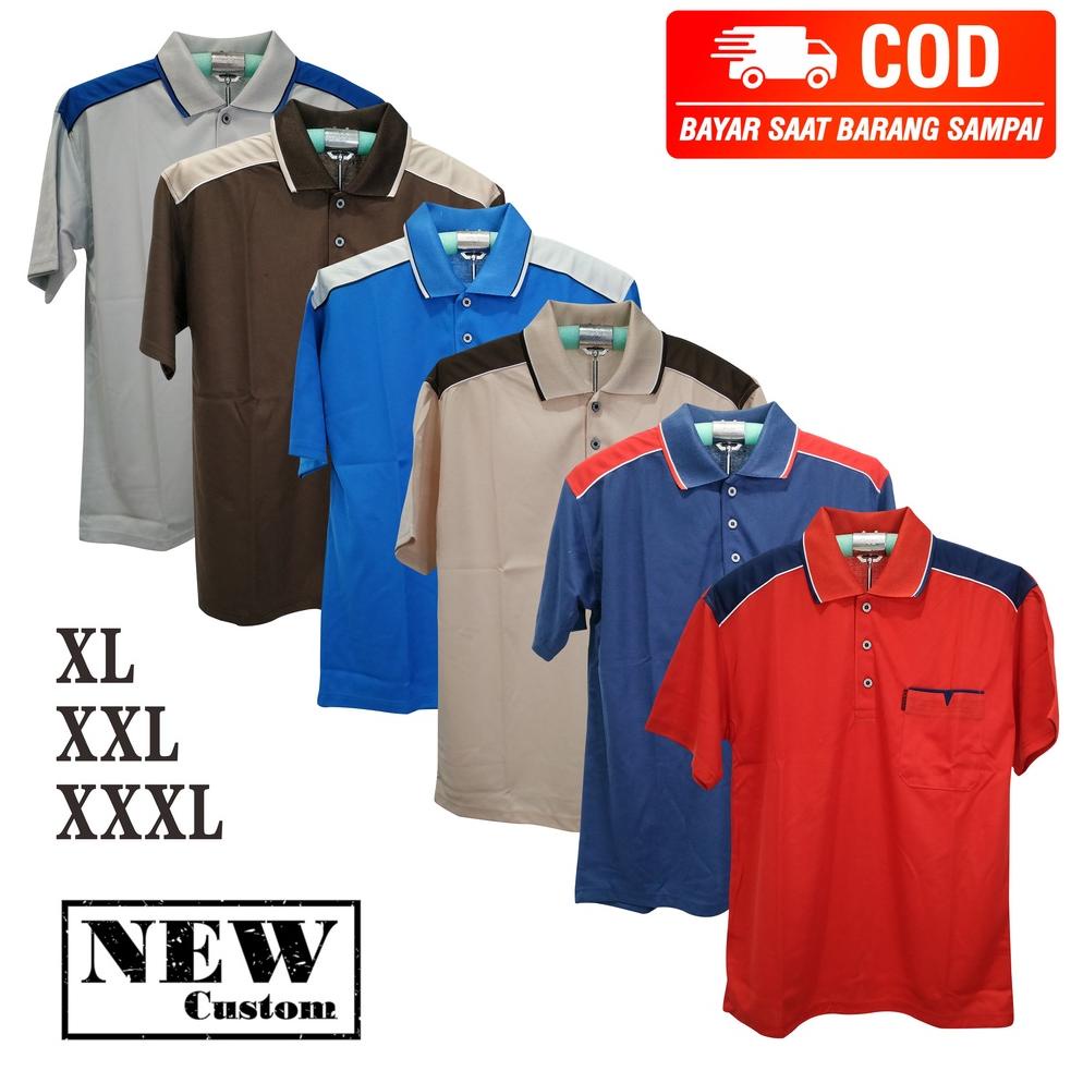 ✣Grosir➱ KAOS WANGKI KERAH T-SHIRT /KAOS KERAH PRIA //KAOS KERAH ORANG TUA / BAJU BAPAK BAPAK XL,XXL