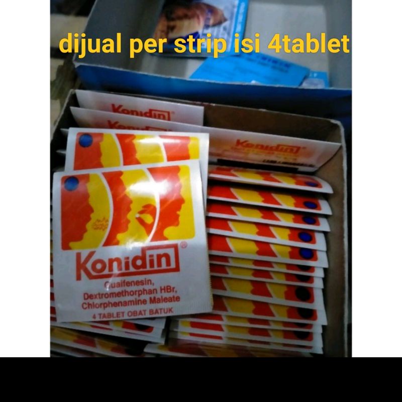 konidin obat batuk isi 4tablet.