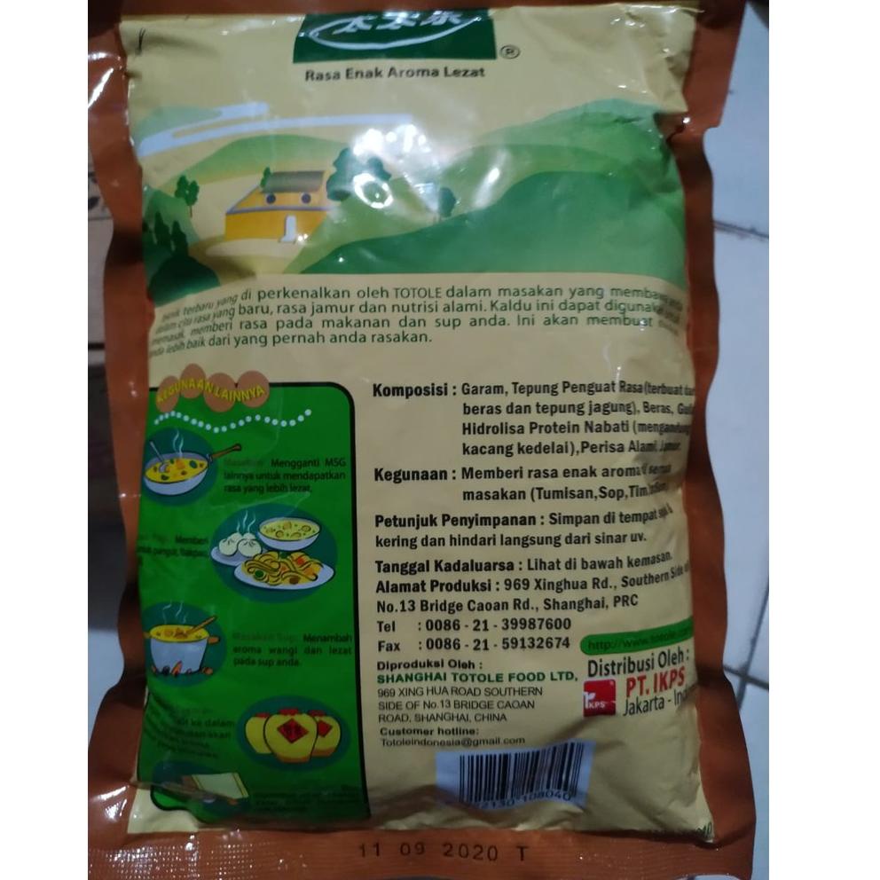 

jpw05 TOTOLE KALDU JAMUR 400 GRAM HALAL MUI .,.,.,..,