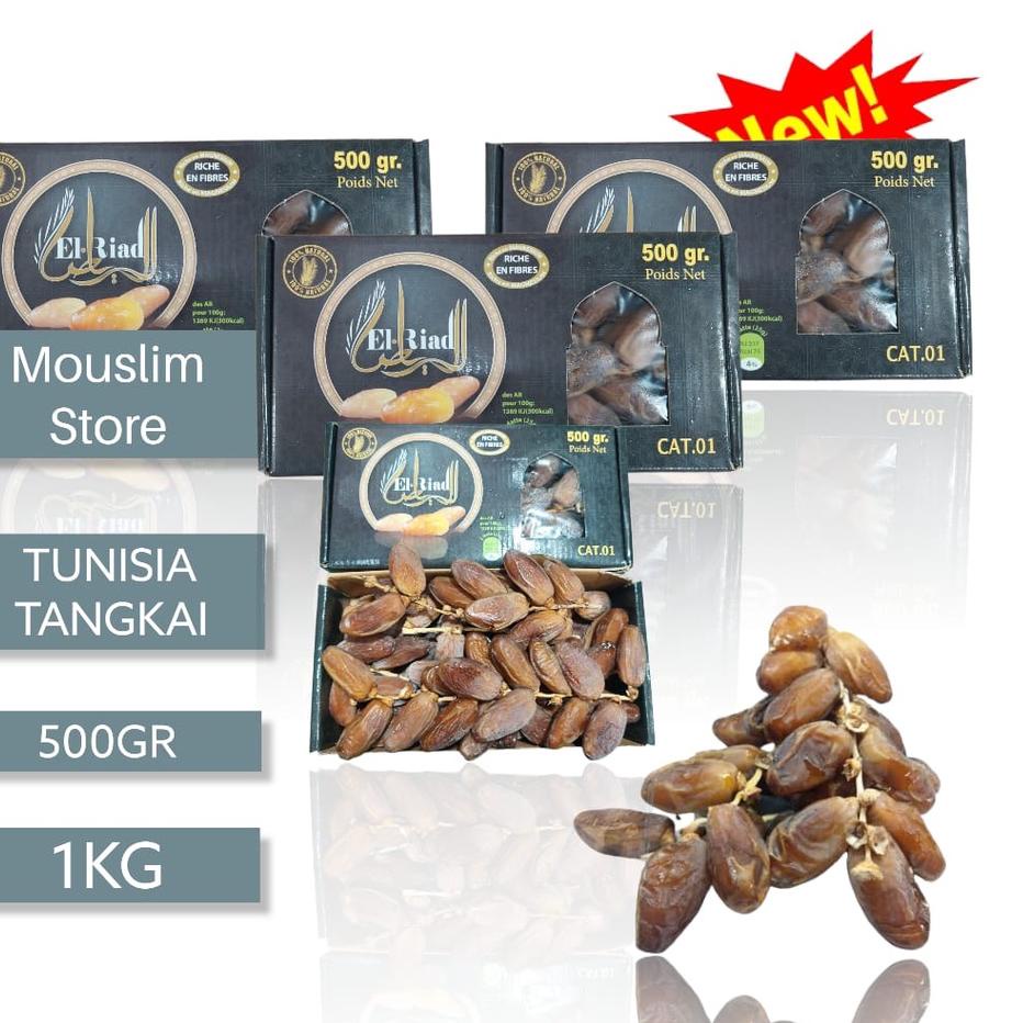 

Termurah kurma palm / tunisia tangkai 500gr [KEMASAN PLASTIK] grosir