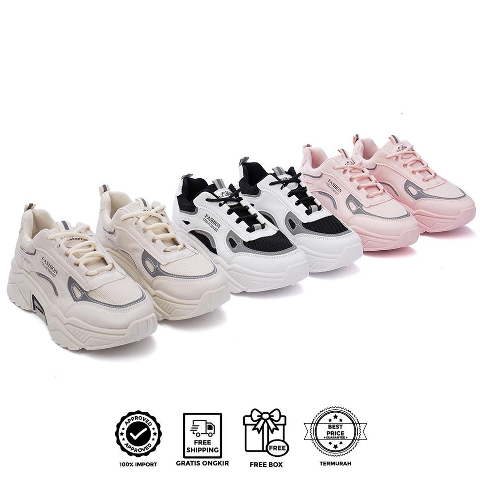 [PRODUK ID7] LUXUS TIFFANY SEPATU SNEAKERS PAMELO FASHION IMPORT KOREA ULZZANG - LX226 S0B