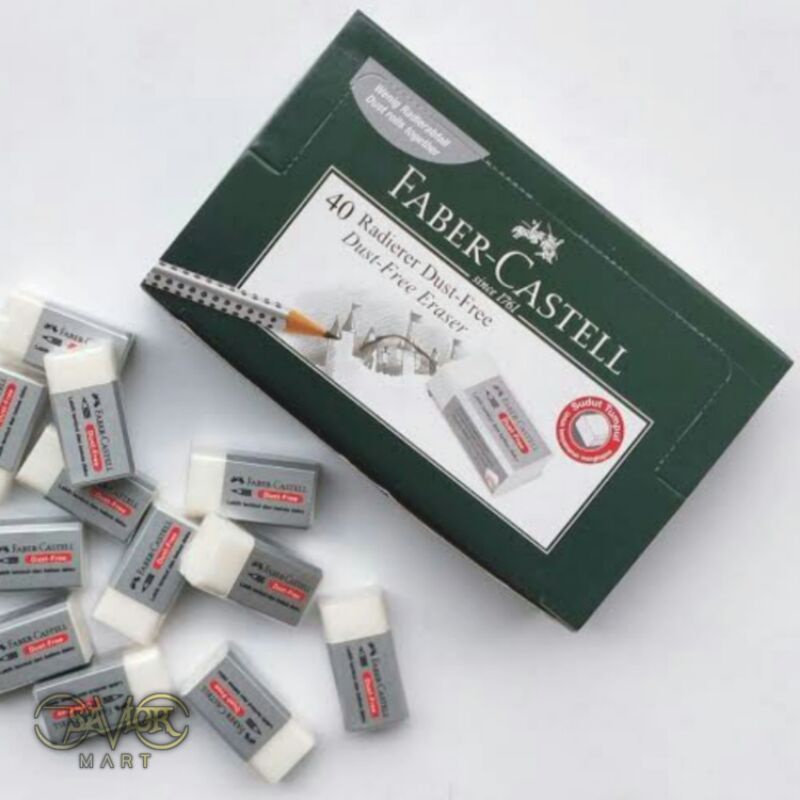 

Penghapus - FABER CASTELL (Original) Putih Kecil / Satuan