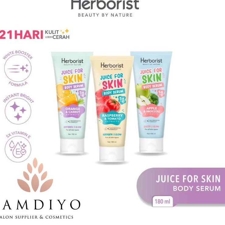 【F⚡ASH SALE✅】 Herborist Juice for Skin Body Serum - 180ml