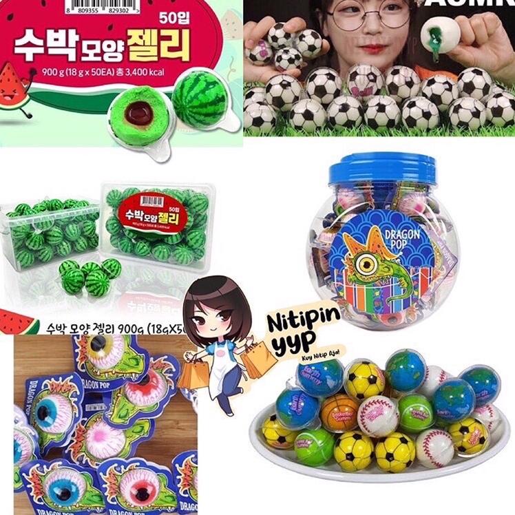 

SPECIAL EDITIONL➦ [ASLI KOREA] Korean Trolli Planet Soccer Chewy Gummy - Permen Trolly Jelly Gummi Viral - SCF Sportball Watermelon Pokemon Duck Yoghurt Peach Jelly Gummy (18,8gr) Hanya Jual Produk Ori