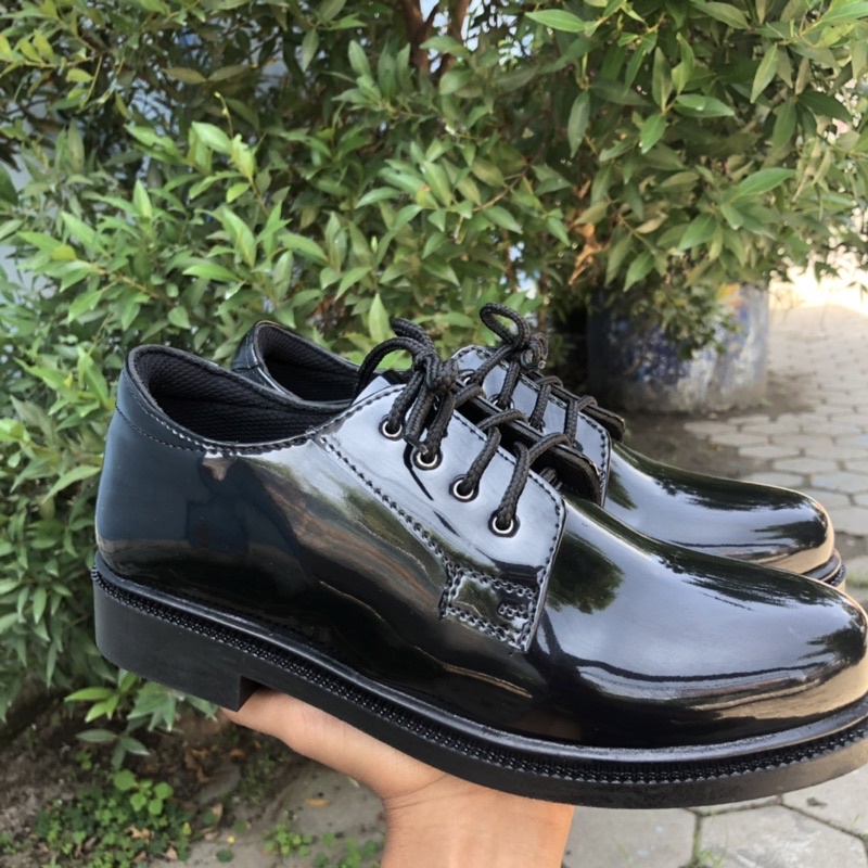 Sepatu Pdh Pendek Tni Ad Sepatu Pdh Polri Sepatu Pdh Security Kilap
